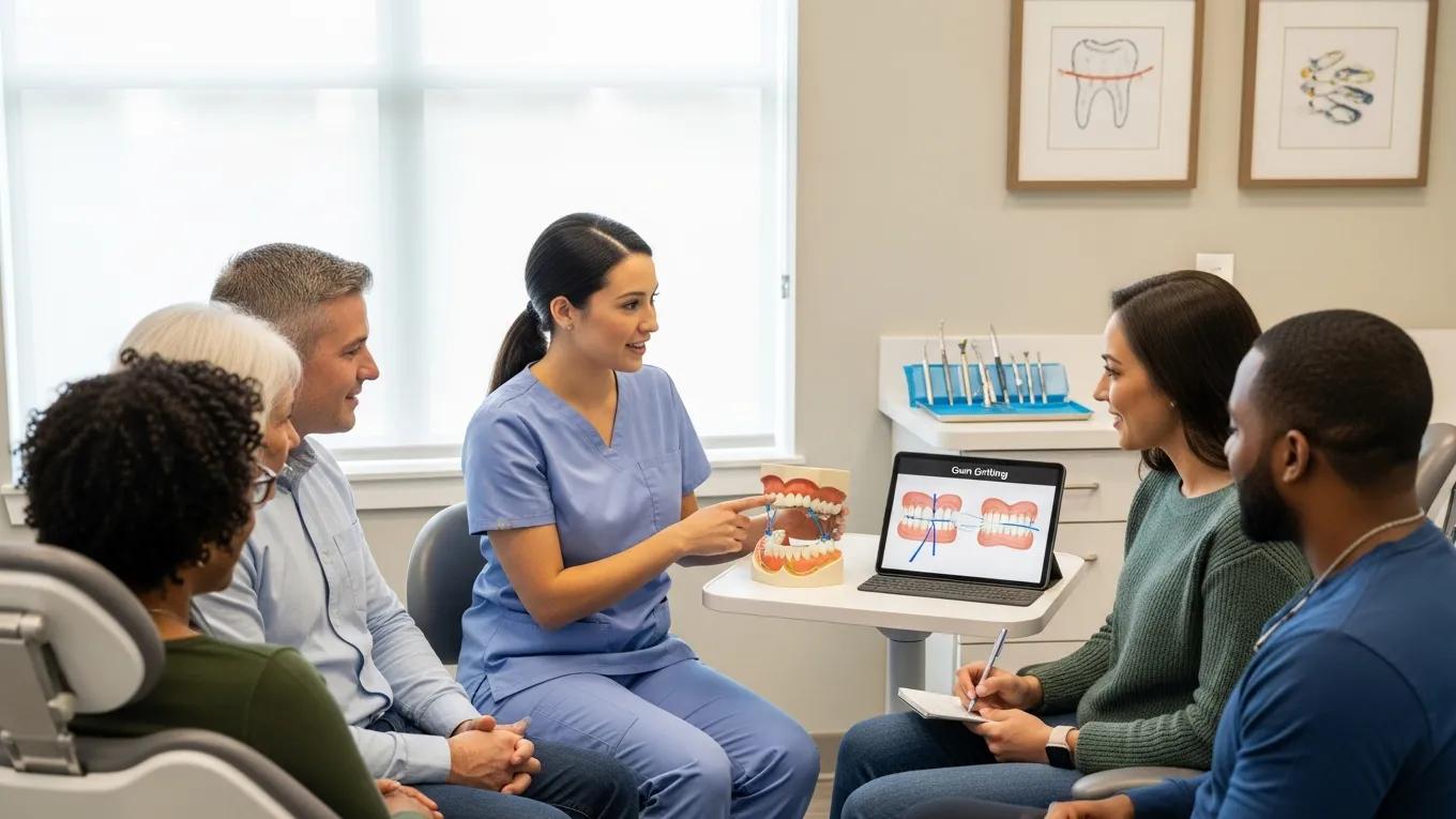 patients-consulting-with-a-dentist-about-gum-tissue-grafting-candidacy